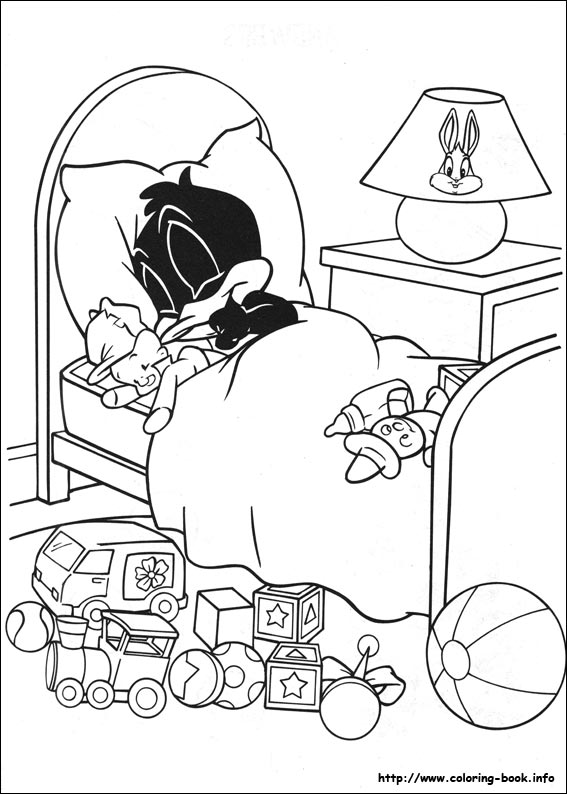 Baby Looney Tunes coloring picture